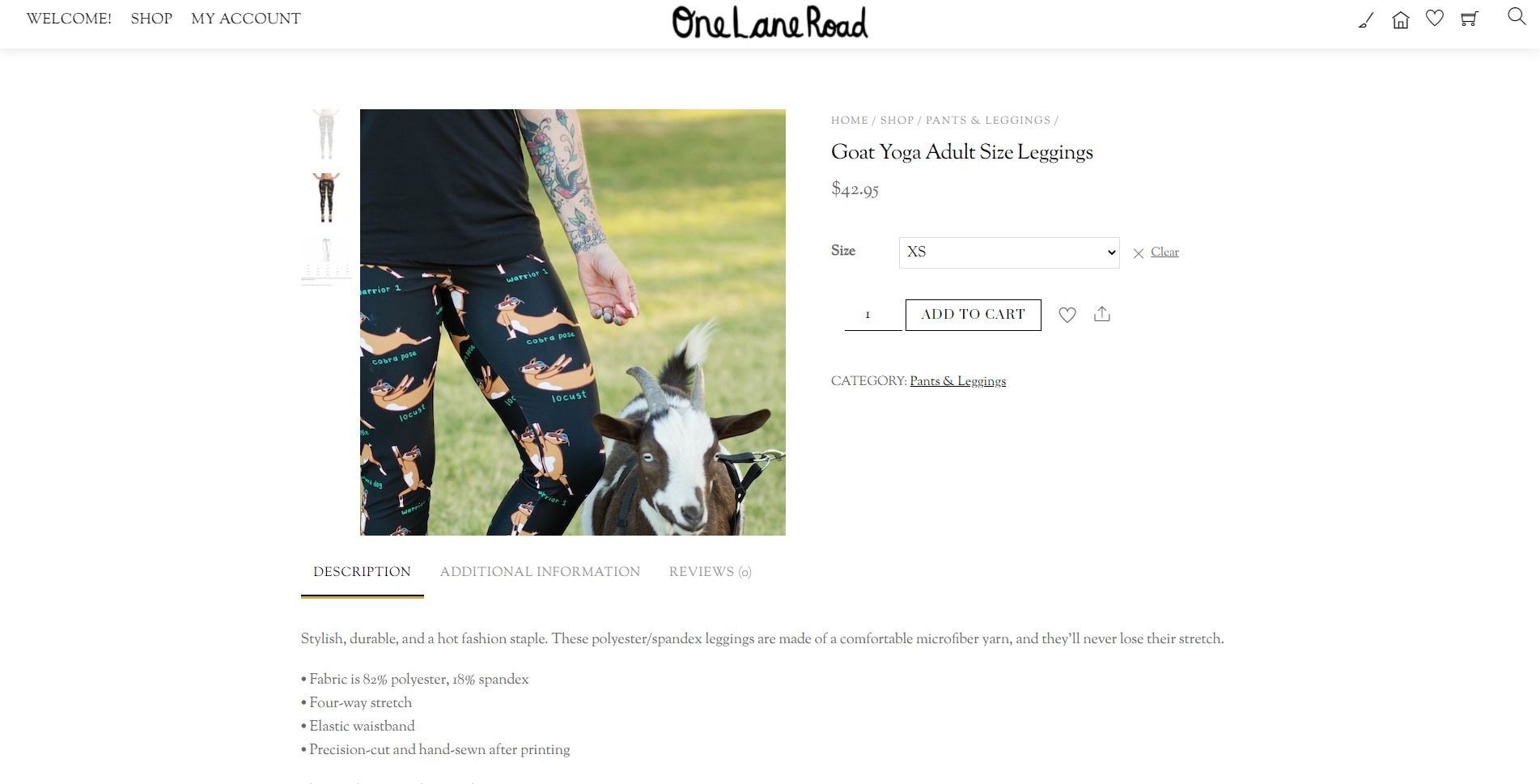 Goat-Yoga-Adult-Size-Leggings-One-Lane-Road